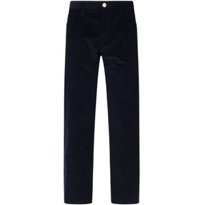 Giorgio Armani, Heren, Broeken, Blauw, Maat: W32 Katoen,