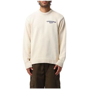 Carhartt WIP - Helix Knit Sweatshirt - Ecru - Middelzwaar Breiwerk
