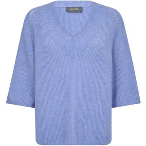 MOS Mosh, Dames, Truien, Paars, Maat: S Wol,