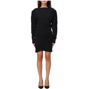 Liu Jo, Dames, Jurken, Zwart, Maat: M