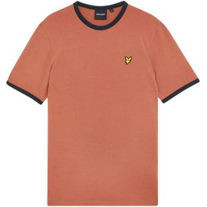 Lyle & Scott, Heren, Tops, Oranje, Maat: S