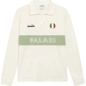 Diadora, Heren, Tops, Wit, Maat: M