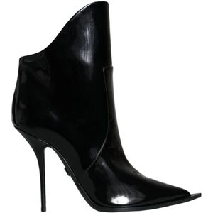 Dolce & Gabbana, Dames, Schoenen, Zwart, Maat: 35 EU Katoen,