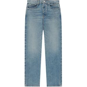 Rhude, Heren, Jeans, Blauw, Maat: W32 Denim,