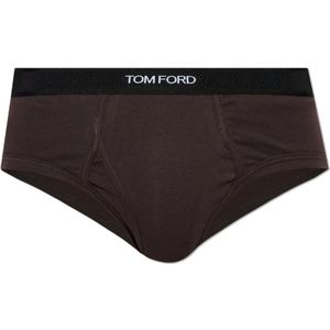 Tom Ford, Heren, Ondergoed, Bruin, Maat: S Katoen,