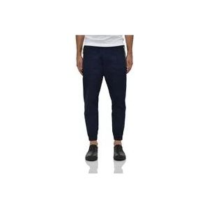 Dsquared2 Blauwe Katoenen Herenbroek met Trekkoord , Blue , Heren , Maat: XL