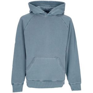 Carhartt Wip, Heren, Sweatshirts & Hoodies, Blauw, Maat: M Katoen,