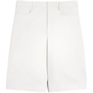 Max Mara, Dames, Korte broeken, Wit, Maat: 2XS Katoen,