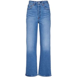 Levi's, Dames, Jeans, Blauw, Maat: W27 L32 Katoen,