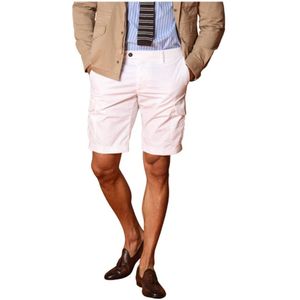 Mason's, Heren, Korte broeken, Wit, Maat: 3XL Katoen,