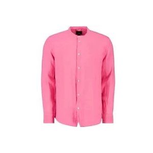 Peuterey Casual Overhemd , Pink , Heren , Maat: XS