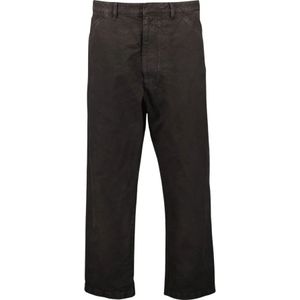 Prada, Heren, Broeken, Bruin, Maat: L Katoen,