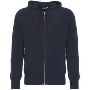 Soft Goat, Heren, Sweatshirts & Hoodies, Blauw, Maat: 2XL Kasjmier,