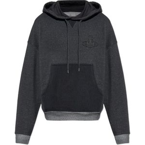 Vivienne Westwood, Heren, Sweatshirts & Hoodies, Grijs, Maat: M Katoen,