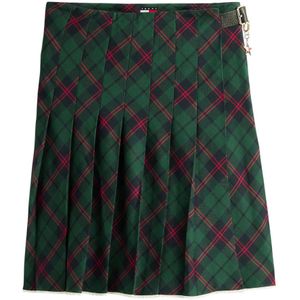 Tommy Jeans, Dames, Rokken, Groen, Maat: XS Katoen,