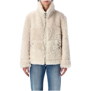 Urbancode, Dames, Jassen, Wit, Maat: S Zijde,