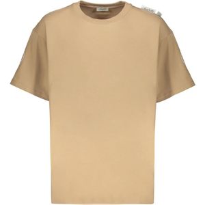 Isabella 1985, Heren, Tops, Beige, Maat: L Katoen,