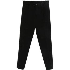 Daniele Alessandrini, Heren, Broeken, Zwart, Maat: S