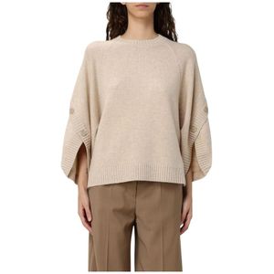 Max Mara, Dames, Truien, Beige, Maat: XS