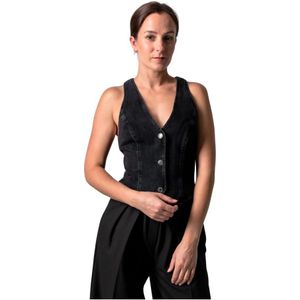 Agolde, Dames, Jassen, Zwart, Maat: XS