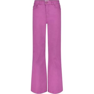 Fabienne Chapot - Thea Wide Jeans - Paars - Dames - Non-stretch Denim
