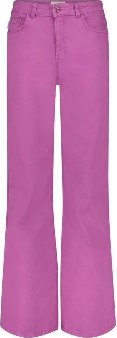 Fabienne Chapot - Thea Wide Jeans - Paars - Dames - Non-stretch Denim