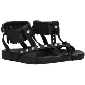 Isabel Marant, Dames, Schoenen, Zwart, Maat: 36 EU Leer,