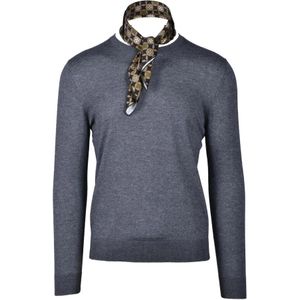 Wild Cashmere - Kasjmier Trui - Blauw - Heren