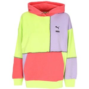 Puma, Dames, Sweatshirts & Hoodies, Veelkleurig, Maat: S Katoen,