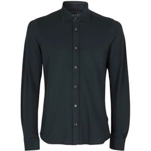 Circolo 1901, Heren, Overhemden, Grijs, Maat: M Katoen,