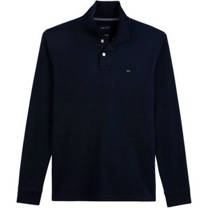 Eden Park, Heren, Tops, Blauw, Maat: 2XL Katoen,