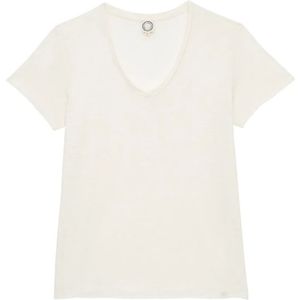 Ines de la Fressange Paris, Dames, Tops, Beige, Maat: S Katoen,