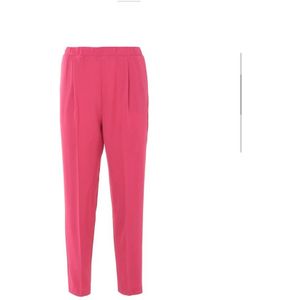 Silvian Heach, Dames, Broeken, Roze, Maat: XS Poliester,