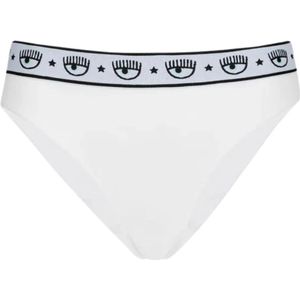 Chiara Ferragni Collection, Dames, Ondergoed, Wit, Maat: M Katoen,