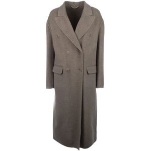 Ermanno Scervino, Dames, Mantels, Beige, Maat: S
