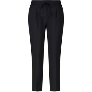 Luisa Cerano, Dames, Broeken, Zwart, Maat: M