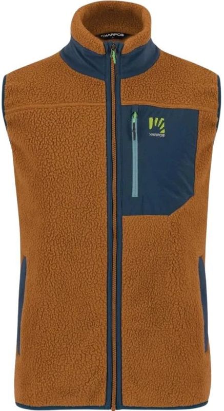Karpos - Moiazza Retro Vest - Groen - Warm Materiaal