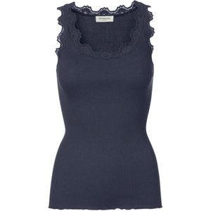 Rosemunde, Dames, Tops, Blauw, Maat: L Zijde,