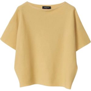 Fabiana Filippi, Dames, Truien, Beige, Maat: M