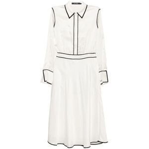 Karl Lagerfeld, Dames, Jurken, Wit, Maat: M