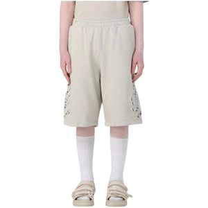 44 Label Group, Heren, Korte broeken, Wit, Maat: XL Katoen,