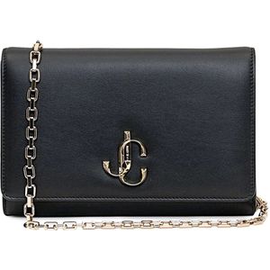 Jimmy Choo, Dames, Tassen, Zwart, Maat: ONE Size Leer,