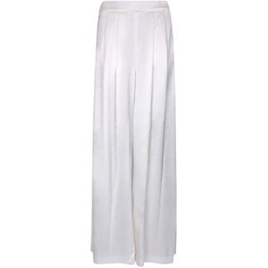 Fabiana Filippi, Dames, Broeken, Wit, Maat: 2XS Wol,