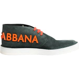 Dolce & Gabbana, Heren, Schoenen, Groen, Maat: 44 EU Suède,