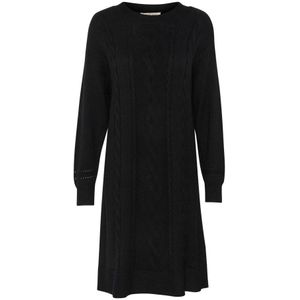 Cream, Dames, Jurken, Zwart, Maat: XS