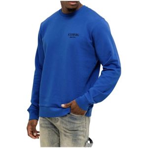 Iceberg, Heren, Sweatshirts & Hoodies, Blauw, Maat: S