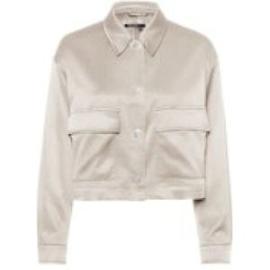 Marc Aurel - Satijnen Jas - Beige - Dames