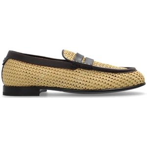 Dolce & Gabbana, Heren, Schoenen, Beige, Maat: 42 EU Zijde,
