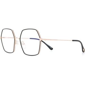 Tom Ford - FT5615-B - Optische Monturen - Zwart - Metaal - Geometrisch