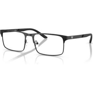 Emporio Armani - Ea 1170 - Bril - Zwart - Metaal - Lensbreedte 53 mm